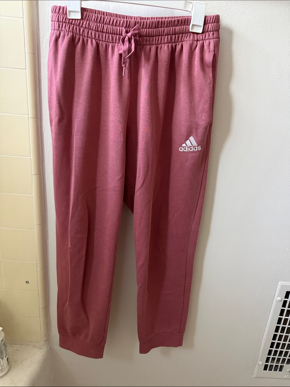 adidas Pink Jogger Sweatpants